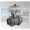 Q611F,Q661F，氣動塑料球閥RPP,UPVC,PVDF