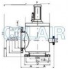 GDQ-J50，GDQ-J63，GDQ-J80，GDQ-J100，氣動(dòng)高真空擋板閥