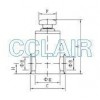GDQ-16Z，GDQ-25Z，GDQ-40Z，GDQ-50Z，高真空擋板直通閥