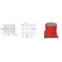 QS-ZLC-18/19/20/21/22/23/24/25，QS-ZLC-11/2/3/4/5/6/7/8/9/10/11/12/13/14/15/16/17	QS-ZLC型聚氨酯緩沖器